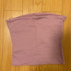 Lavender tube top.